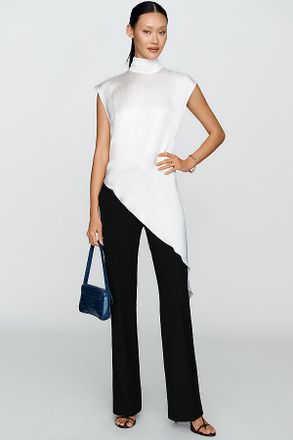 Maeve Slim Flare Trousers Pants