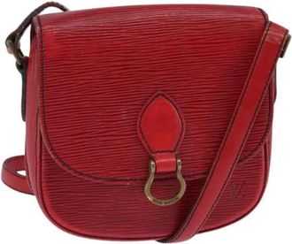 Louis Vuitton Pre-owned Vintage Cross Body Tas - Dames - Vintage Schoudertas - Rood - ONE Size - Leer - Vintage