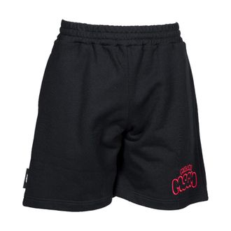 Msgm Casual Shorts, male, Black, Size: XL Cocktail Short