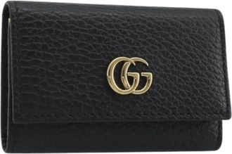 Gucci Pre-owned Sleutelkoker - Dames - Vintage Accessoires - Zwart - ONE Size - Leer - Vintage