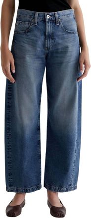 AG - Adriano Goldschmied Hattie High Rise Barrel Jeans In Bari