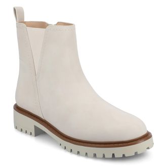 Journee Collection Womens Junnah Medium and Wide Width Pull-on Chelsea Boots