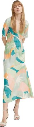 Never Fully Dressed Maxi jurk met wijde rok - Dames - Casual kleedjes - Veelkleurig - S - Kleedjes