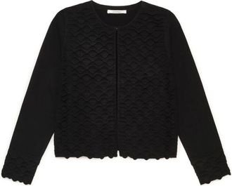 Maliparmi Winter Wave Cardigan - Dames - Vesten - Zwart - M - Polyester - Truien & Vesten