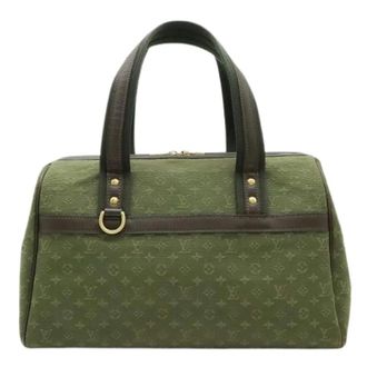 Louis Vuitton Pre-owned Monogram Mini Josephine GM Tote Bag - Dames - Pre-owned - Groen - Maat: ONE Size Leer