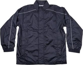 St&uuml;ssy sleeve logo windbreaker shirt jacket - men - Fabric - S - Black
