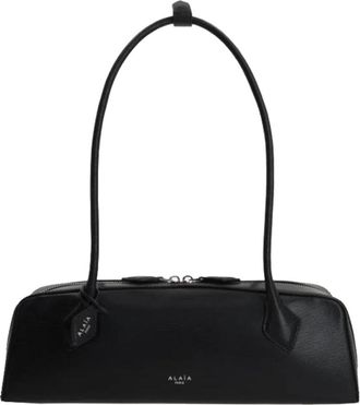 Alaia Black Le Teckel Shoulder Bag
