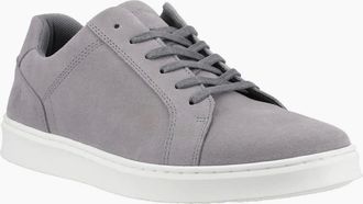 Hush Puppies Mens Madden Mens Suede Shoes - Grey - Size: 10
