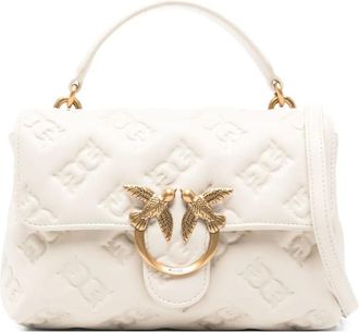 Pinko mini Love Lady tote bag - White