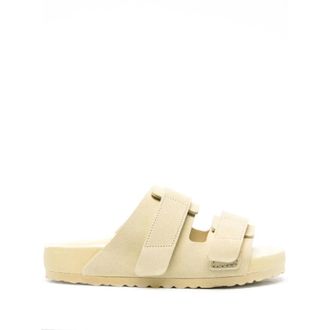 Birkenstock Heren, Schoenen, Geel, Maat: 36 EU Zijde