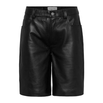 Envelope 1976 Shorts - Dames - Korte Broeken - Zwart - M - Leer - Korte Broeken