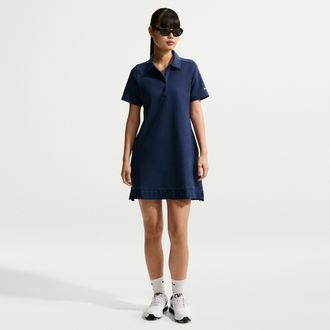 Nike Womens Golf Polo Dress in Blue | IF8522-410