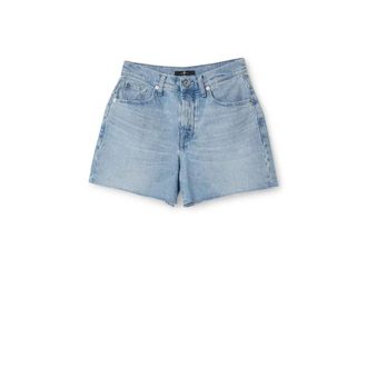 7 For All Mankind Billie Denim Shorts - Dames - Korte broeken - Blauw - Maat: W26 Denim