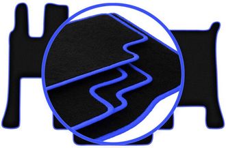 OEM Alfombrillas Carlux-blue Para Mercedes Actros Mp4 Cabina Ancha (2011-)