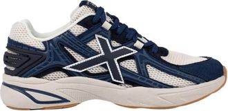 Munich M2000 Sneakers - Heren - Sneakers - Blauw - 43 EU - Su&egrave;de - Schoenen