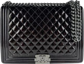 Chanel Pre-owned Vintage Schoudertas - Dames - Vintage Schoudertas - Zwart - ONE Size - Leer - Vintage