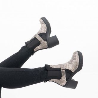 Rocket Dog KALI Womens Ankle Boots Dark Grey - Size UK 6