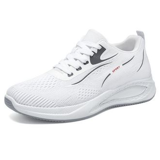 Generic 2026 Running Shoes Wide Toe for Men Arch Support Walking Tennis Fashion Sneaker Width Orthotic Shoe Plantar Fasciitis Size 8-13 (White, 6.5)