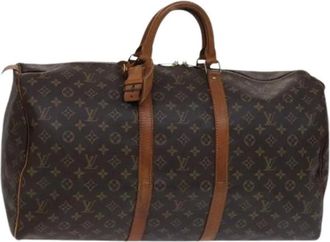 Louis Vuitton Pre-owned Weekend Bags, female, Brown, Size: ONE SIZE Pre-owned Weekend Bag