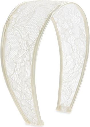 Tasha Embroidered Lace Headband in Ivory at Nordstrom