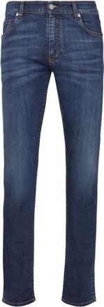 Billionaire Boys Club Baroque Straight Cut Jeans - Heren - Slim Fit Jeans - Blauw - W29 - Katoen - Jeans
