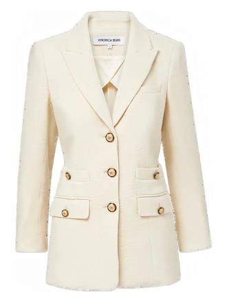 Veronica Beard single-breasted blazer - Neutrals