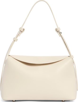 BCBGeneration Overlap Flap Shoulder Bag in Almond at Nordstrom Rack