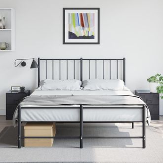 Berkfield Home Bedside Cabinets 2 pcs Black 34.5x39x44 cm Steel