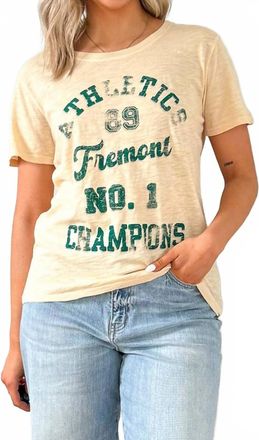 Bloomingdale's Freemont Athletics Tee In White