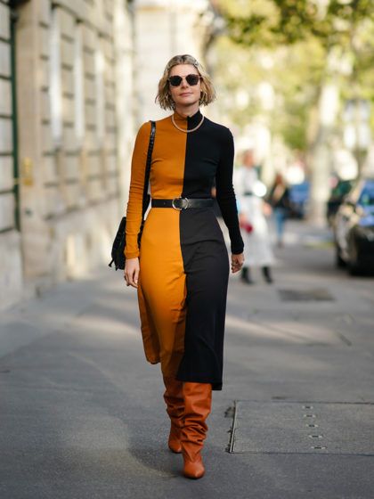 Perché vestire con un solo colore se puoi indossarne contemporaneamente due?!