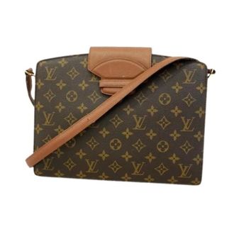 Louis Vuitton Pre-owned Cross Body Bags, female, Brown, Size: ONE SIZE Pre-owned Courcelles Shoulder Bag