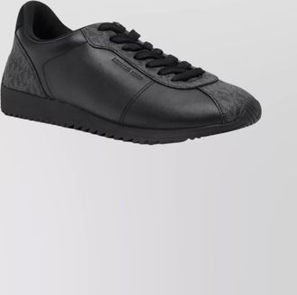 Michael Kors monogram low-top sneaker textured sole