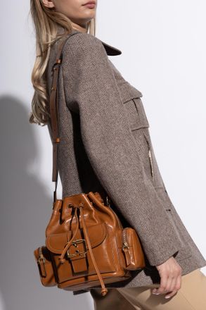Chlo&eacute; Shoulder Bag Type Bucket, Womens, Brown