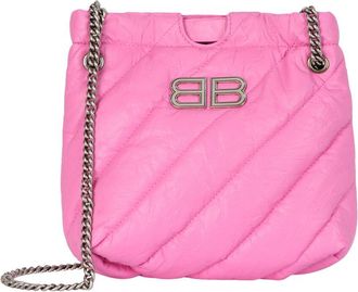 Balenciaga Xs Quilted Crush Leather Tote