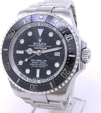 Rolex Pre-owned Rolex Deepsea Black Dial Mens Watch 126660-0001