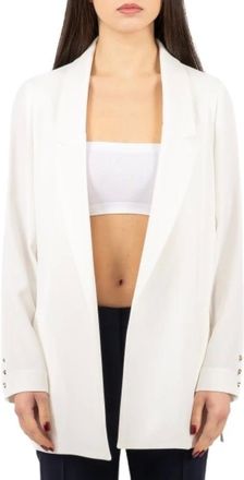 LuckyLu Jassen, Dames, Wit, 2Xs, Leer, Gi 29Fl Blazer