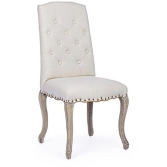 BIZZOTTO 2x Silla De Tela Tapizada De Estilo Cl&aacute;sico