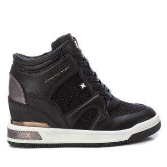 Xti Womens Sporty Booties In Black