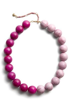 BaubleBar Jane Rainbow Semiprecious Beaded Necklace in Pink at Nordstrom