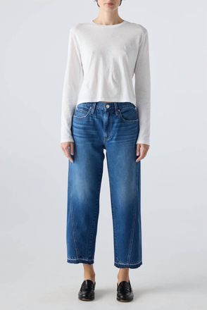 Amo Womens Maria Long Weekend Jeans In Blue