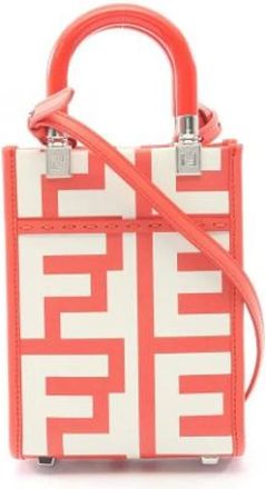 Fendi Pre-owned Mini Bags, female, Red, Size: ONE SIZE Pre-owned Vintage Mini Bag