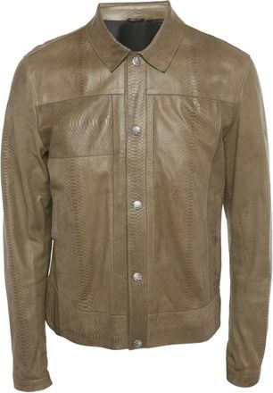 Roberto Cavalli Giacca in pelle - Marrone