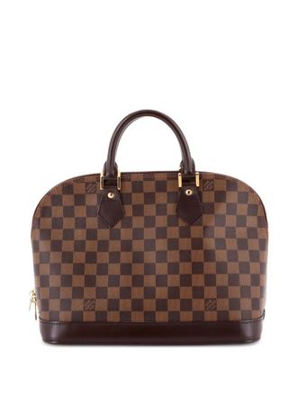 Louis Vuitton Vintage Alma Handbag Damier PM satchel - Marrone
