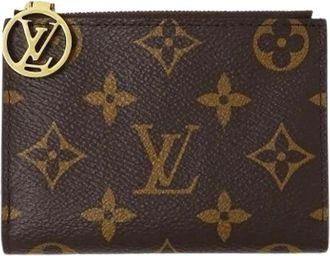 Louis Vuitton Pre-owned Monogram Bi-fold Portemonnee - Dames - Vintage Accessoires - Bruin - ONE Size - Vintage