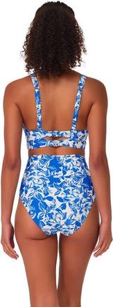 Sunsets Hannah High Waist Bikini Swim Bottoms in Chelsea Petals at Nordstrom, Size X-Large