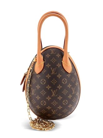 Louis Vuitton Egg Bag Monogram Canvas and Leather crossbody bag - Zwart