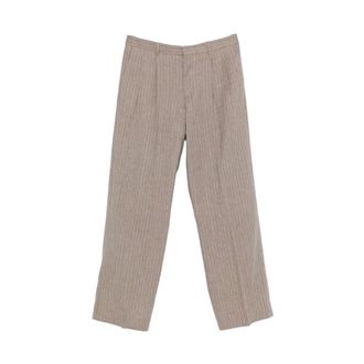 Sunflower Wide Trousers, male, Beige, Size: L Wide Pleated Trouser