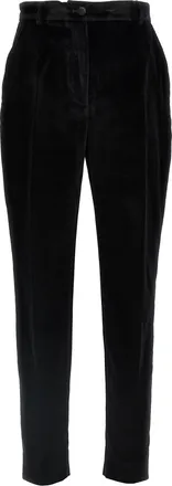 Dolce & Gabbana Black Cotton Dress Womens Pants