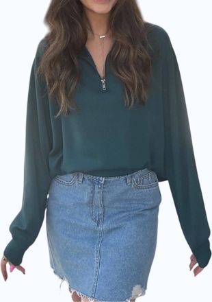 HYFVE Woodland Pullover Sweater In Green