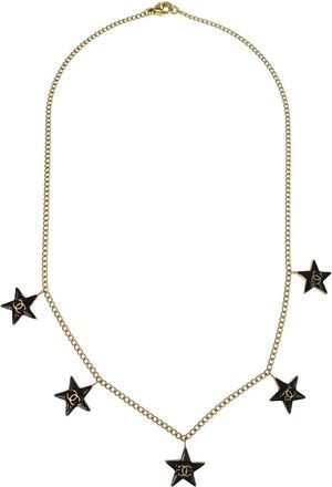 Chanel Collana con pendente a stella 2003 - Oro